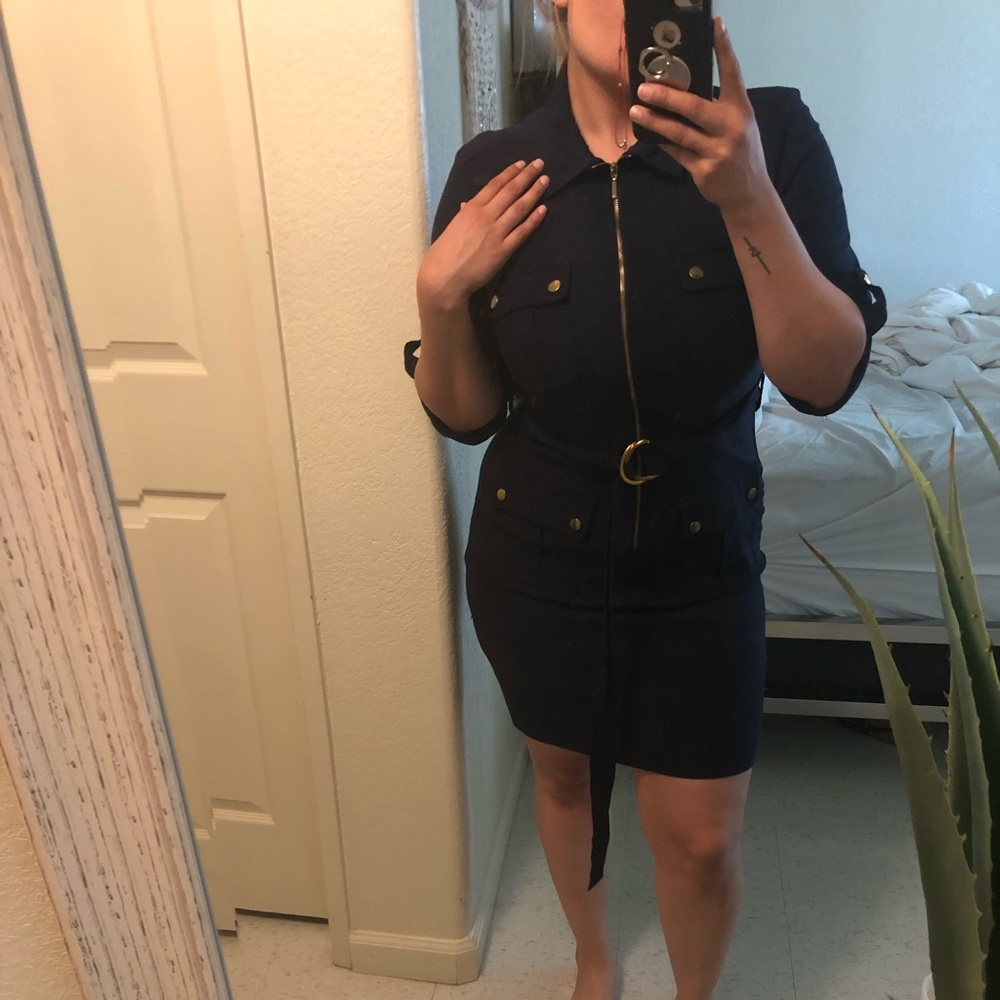 👗 NAVY BLUE DRESS👗